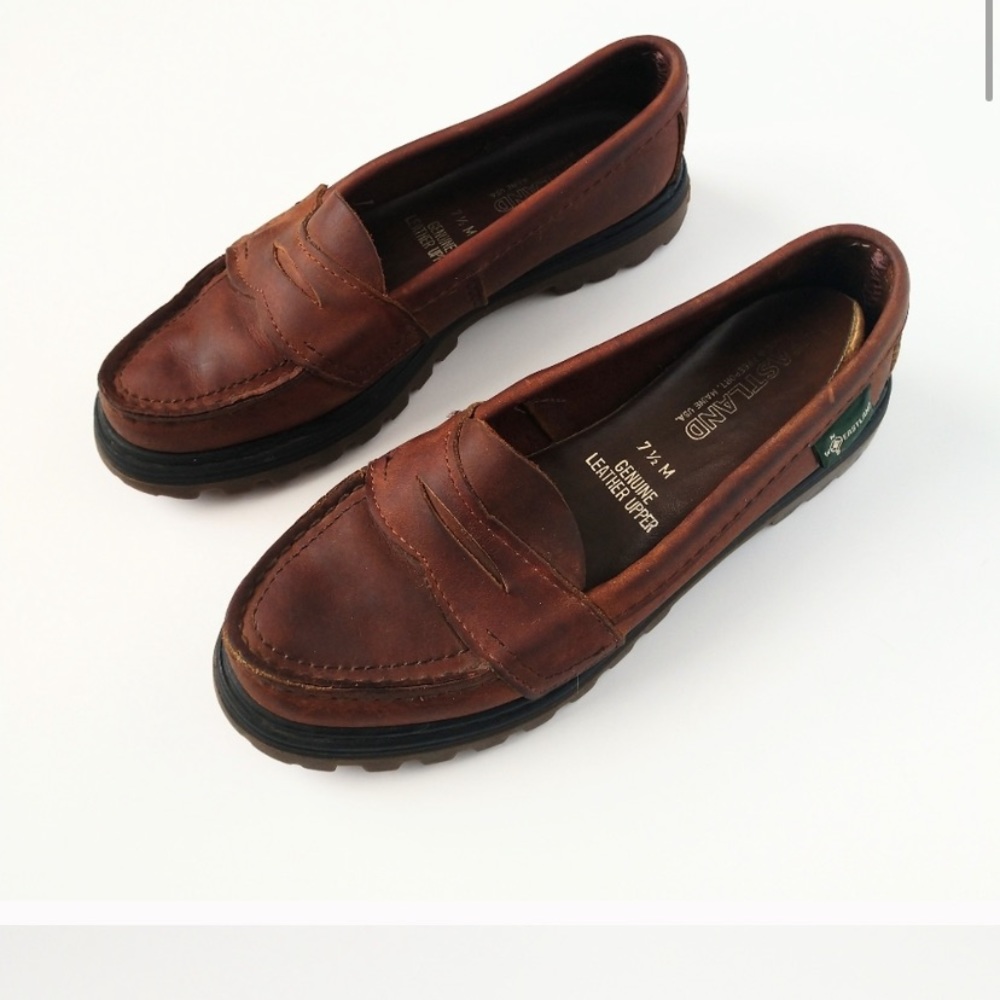 Vintage Eastland Leather Penny Loafers 7.5 M Shoes